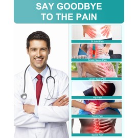 FoCevN Sacroiliac Belt, Si Joint Belt for Women Men Double Straps Extra Compression Lower Back Support Brace for Relaxation Si Joint Sciatica Pelvis Lumbar Hip brace for women Black (Large)