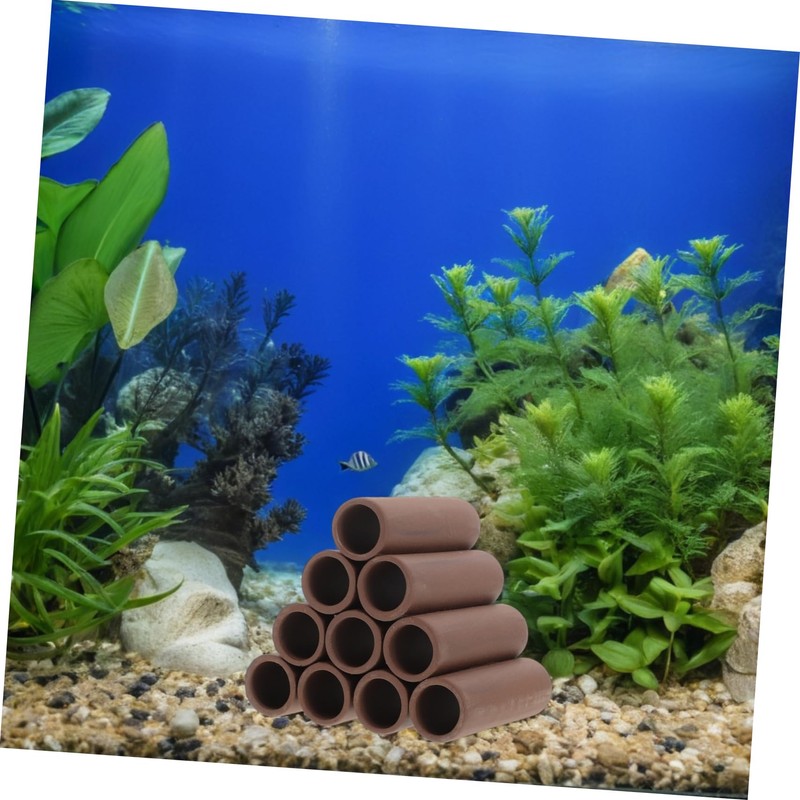 BUGUUYO Aquarium Shrimp Breeding Cave Natural Pottery Shelter for Hiding