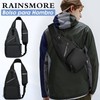 RAINSMORE Mochila Cruzada para Hombre Bolsas al Hombro Impermeable Bolso