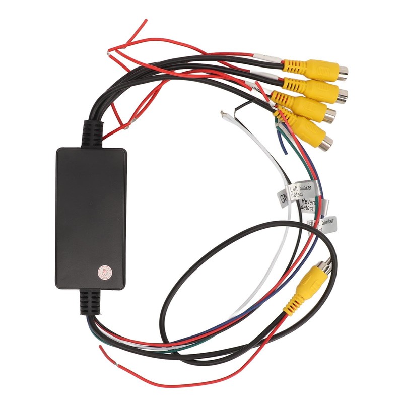Car Rear View Camera Splitter Switch 4 Input 1 Output