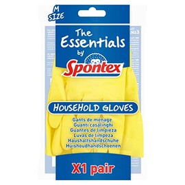Spontex Essentials Household Gloves Medium (12 Pairs)