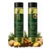 2 Shampoo Natural Romero Acelera Crecimiento Cabello Brillo