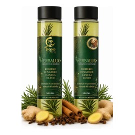 2 Shampoo Natural Romero Acelera Crecimiento Cabello Brillo