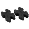 4pcs Bow Limb Dampener Wear Resistant Rubber Reducing Noise Vibration
