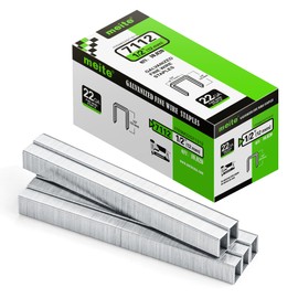 meite 22 Gauge 71 Series 3/8-Inch Crown 1/2" Leg Length Galvanized Upholstery Staples for Fine Wire Staplers 10,020 PCS/Box (1 Box)