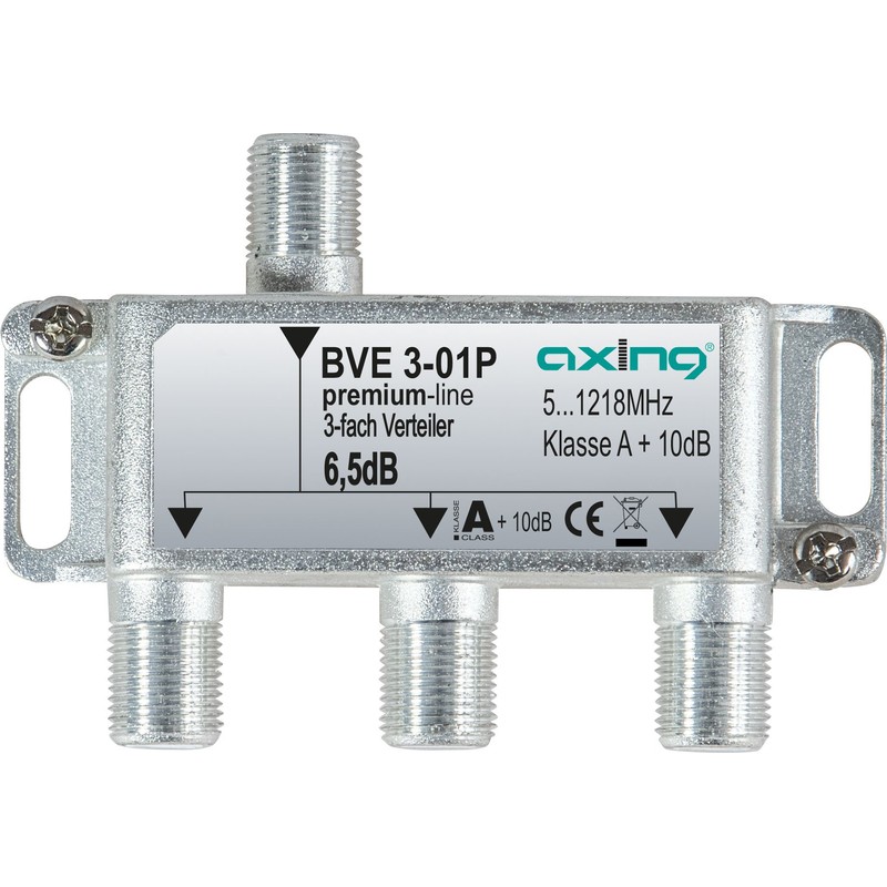 Axing BVE -01P Cable Distributor Cable CATV Multimedia DVB-T2 Class