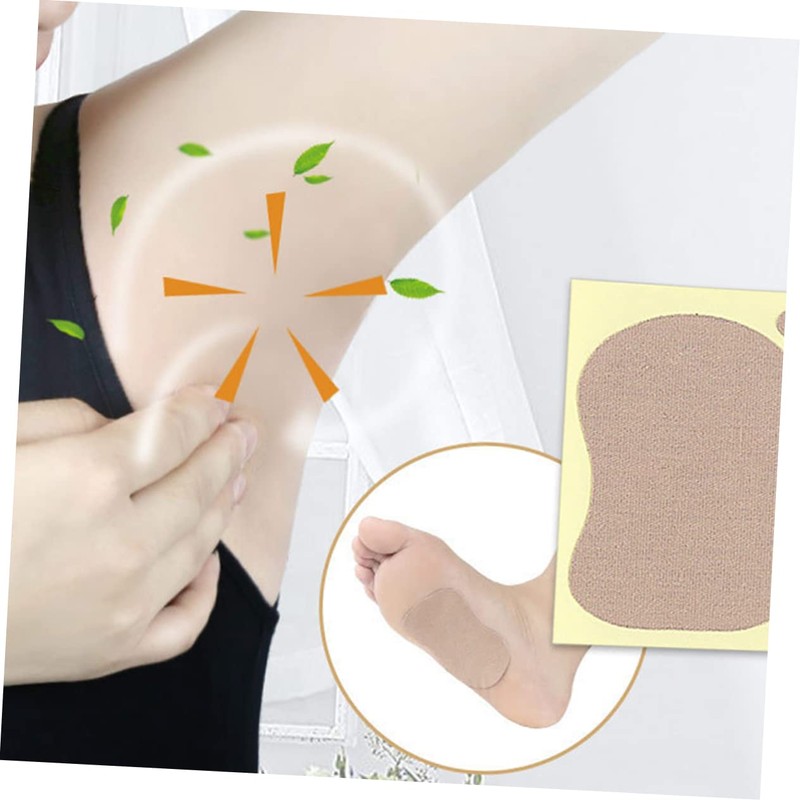 FOMIYES Sweat Pads for Men Women Pack Absorbent Stickers Underarm