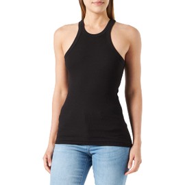 G-STAR RAW Women's Italian Army Ultra Slim Tank Top, Black (Dk Black D22768-d289-6484)
