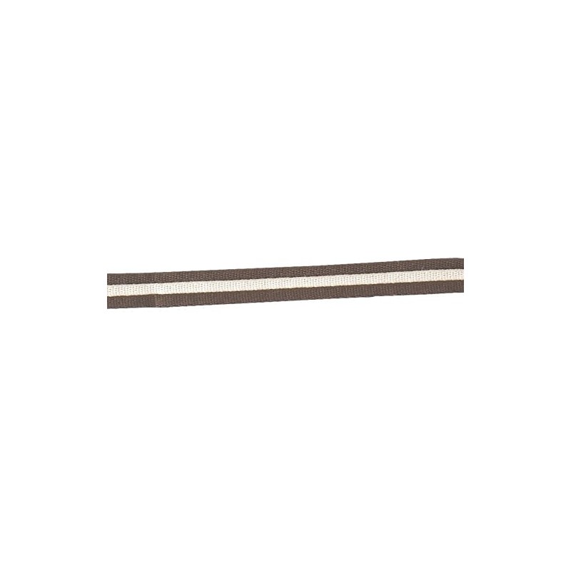 JUMPTEC Longierleine, weich gepolstert (braun/beige)