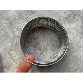 heidifeathers Felting Armature Wire - Needle Felting Paper Wire and Aluminium Wire (12G Roll)