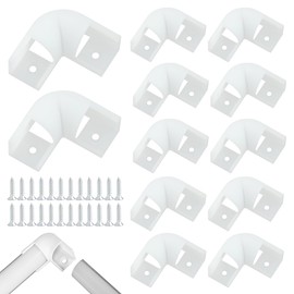 TYSM-CC 90 Degree LED Profile Corner Connector Pack of 12 V Shape Corner Connectors LED Profile U Shape LED Channel Corner Connector for U Shape LED Aluminium Profile