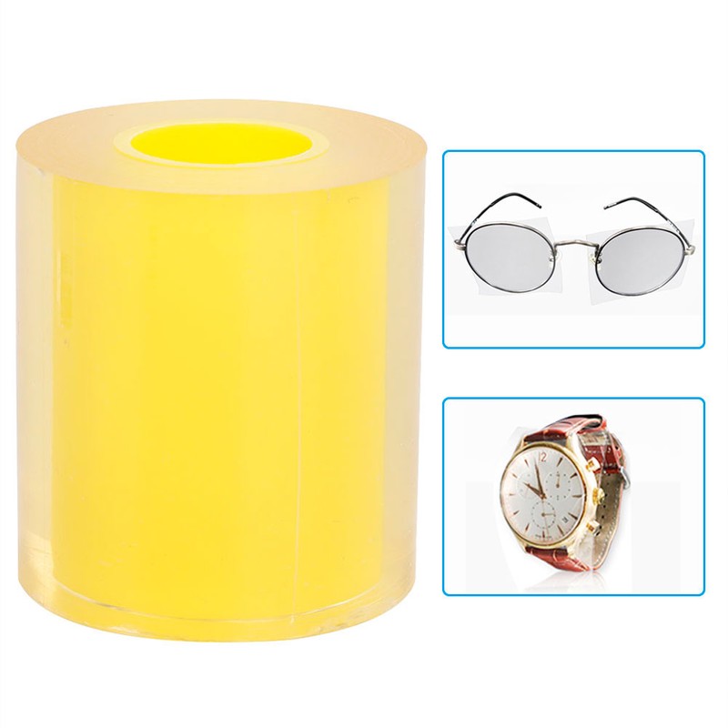 8cm Transparent Anti static Watch PVC Protective Tape Jewelry Repair