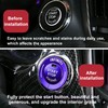 Engine Start Button Cover, 2pcs Engine Start Stop Button Trim