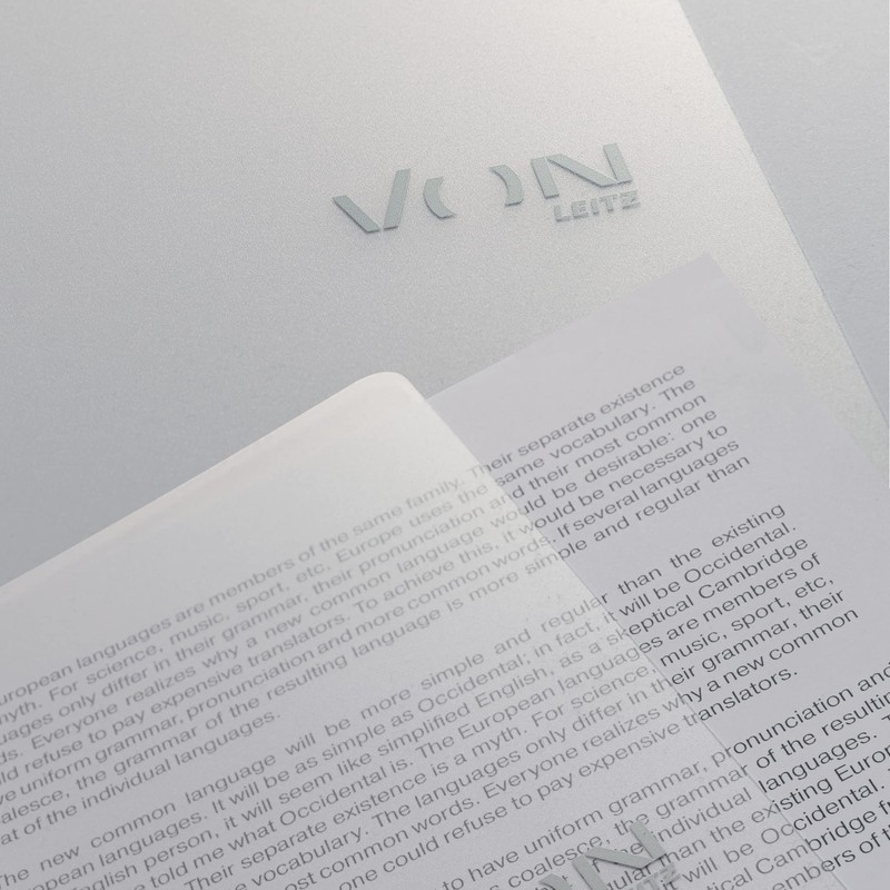 VON Leitz 42470001 A4 Ring Binder with 2 Rings Polypropylene