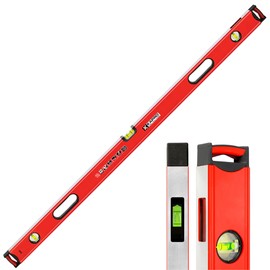 Kapro - 985-41X Apollo Heavy-Duty Professional Box Level - Features Magnified Vials and Dual-View Plumb Site - VPA Tested - 48 Inch