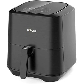 MILIN Air Fryer, Milin 1700w XL Air Fryer with 100 Recipes Cookbook, LED Touch Scre...