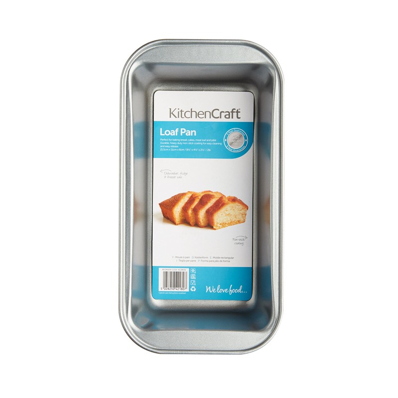 KitchenCraft Non-Stick 2 lb Loaf Tin, 25.5 x 13.5 x