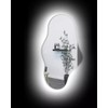 Espejo Cuerpo Entero LED Asimétrico Irregular 110x50cm Colorlux Pared