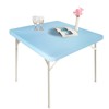 Monibana - Fundas de mesa cuadradas elásticas de elastano ajustadas
