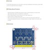 waveshare Pi Expansion Board Power Relay Board Module Kit, Compatible