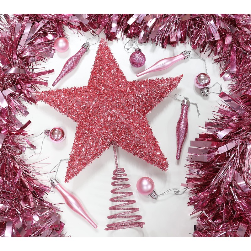 Christmas Concepts® 28cm Sparkly Tree Top Star - Luxury Christmas