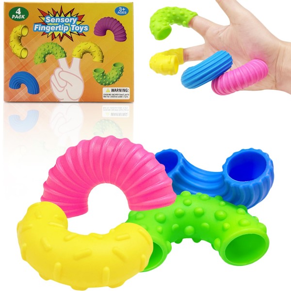 Fidget Toys, Textured Sensory Toys Suitable for Kids and Adults,