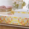VANCORE Mosaic Tile Stickers, Kitchen Remake Sheet, Tile Stickers, Renovation,
