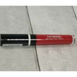 CoverGirl Melting Pout Matte Liquid Lipstick 316 Red Wedding **Lot of 2** .11 oz