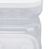Pickle Jar with Strainer Flip Leak Proof Pickle Juice Separator