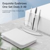 Eyebrow Trimmer Kit, 5-in-1 Set with Eyebrow Scissors, Eyebrow Razor,
