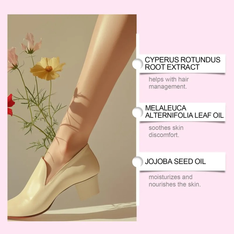 Aceite Natural De Cyperus Rotundus Para La Depilación 2pcs