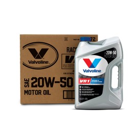 Valvoline VR1 Racing SAE 20W-50 Motor Oil 5 QT, Case of 3
