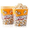 Recipientes de plástico para palomitas de maíz de estilo retro