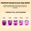 Black Goji Berries Organic, 7oz (200g) - Premium Dried Superfood