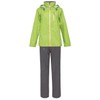Koshin Rubber Rain Suit, Top and Bottom Set, Apple Green,