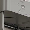 Wall Mounted Storage Shelves for Bathroom Space Aluminium Shower Storage