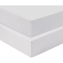 Dudu N Girlie Fitted Sheet Next to Me Crib 51 x 85 - Chicco Nexttome Crib Sheets 2 Pack Hypoallergenic Baby Cot Sheets Bedding Elasticated Breathable Easy Care (Pack of 2, Grey)