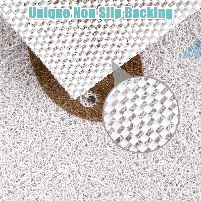 Shower Mat Bath Mat Non Slip Anti Mould Bathroom Bath