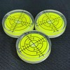 YMGBHNKJLS 3Pcs Small Circular Bubble Levels 32x7mm Round Spirit Level