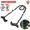 2PCS Pocket Chain Saw, Pocket Chainsaw Hand Chainsaw, Portable Outdoor