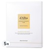 Dalba Intensive Lift-tension Mask, 4 packs, 5 pieces / 달바 인텐시브 리프텐션 마스크, 4개입, 5개