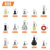 HELIFOUNER 450 Pieces Computer Standoffs Spacer Screws Assortment Kit for