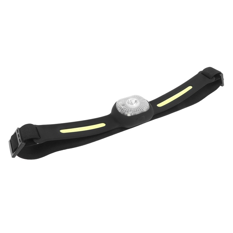 Silicone Headlamp Adjustable Light USB Charging COB Sensing Lamp for
