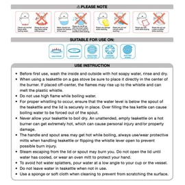 Watermelon Whistling Tea Kettle