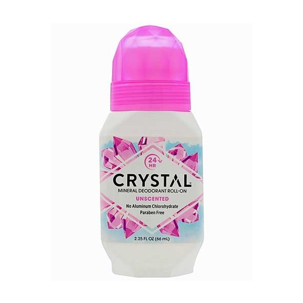 Crystal Roll-On Deodorant Unscented 66ml
