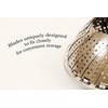 ExcelSteel Foldable Vegetable Steamer, Stainless Steel