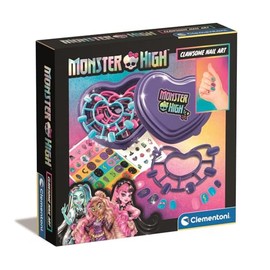 Clementoni Monster High 50880 Cool Children's Nail Set from 6 Years, Multicoloured