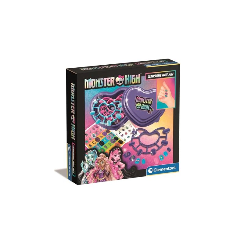Clementoni Monster High 50880 Cool Children's Nail Set from 6