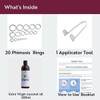 VAJRAANG Fore-Stretch Rings (20-Piece-Set) with Cold-Pressed Coconut Oil and 'How