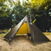 OneTigris Black Orca, Chimney Tent Guard, Lightweight Tent for 2